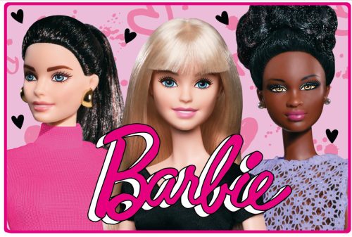 Barbie badkamer mat, tapijt - 50 x 80 cm