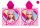 Barbie 55x110 cm snel drogende poncho