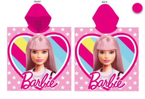 Barbie 55x110 cm snel drogende poncho