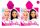 Barbie 55x110 cm snel drogende poncho