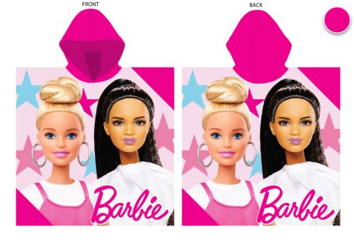 Barbie 55x110 cm snel drogende poncho