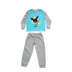   Lange dunne katoenen kinderpyjama - Bing Bunny - Jersey - grijs - 116