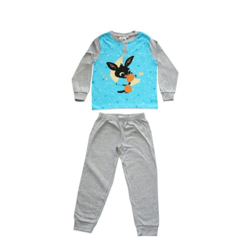 Lange dunne katoenen kinderpyjama - Bing Bunny - Jersey - grijs - 116