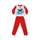 Lange dunne katoenen kinderpyjama - Bing Bunny - Jersey - rood - 116