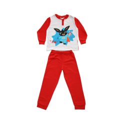   Lange dunne katoenen kinderpyjama - Bing Bunny - Jersey - rood - 116