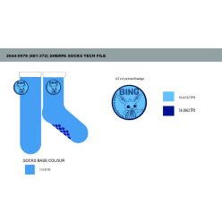   Bing konijn anti-slip warme winter sokken voor kinderen - sherpa sokken - donkerblauw