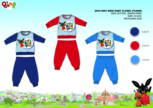 Winter dikke katoenen baby pyjama - flanellen pyjama - Bing Bunny
