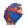Bing kinder halfautomatische paraplu - 68cm - Blauw en Rood