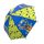Bing kinder halfautomatische paraplu - 74cm - Blauw en Groen