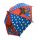 Bing kinder halfautomatische paraplu - 74cm - Blauw en Rood