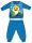 Baby Shark winter dikke baby pyjama - katoenen flanel pyjama - lichtblauw - 86