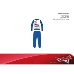   Disney Cars dunne katoenen kinderpyjama - jersey pyjama - middenblauw - 110