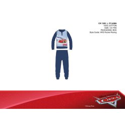   Disney Cars dunne katoenen kinderpyjama - jersey pyjama - donkerblauw - 116