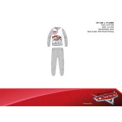   Disney Cars dunne katoenen kinderpyjama - jersey pyjama - grijs - 116