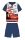 Disney Cars zomerpyjama met korte mouwen voor kinderen - katoenen jersey pyjama - donkerblauw - 116