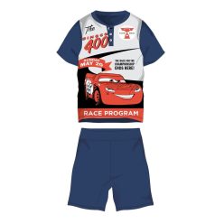   Disney Cars zomerpyjama met korte mouwen voor kinderen - katoenen jersey pyjama - donkerblauw - 98