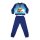 Winter flanellen kinderpyjama - Cars - donkerblauw - 122