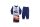 Lange dunne katoenen kinderpyjama - Cars - 128 - donkerblauw