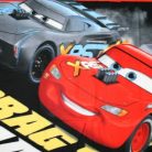 Cars jongens deken - 100 x 150 cm - zwart-rood