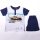 Korte mouw katoenen kinderpyjama - Cars - donkerblauw - 110