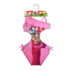 44 Fladderige kat trikini voor meisjes - roze - 110
