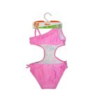44 Fladderige kat trikini voor meisjes - roze - 116
