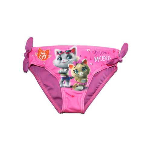 Babybadpak voor kleine meisjes - 44 Poesje - paars - 92