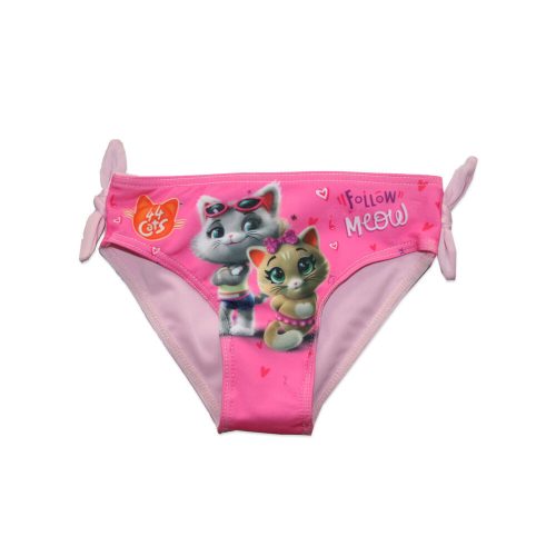 Babybadpak voor kleine meisjes - 44 Poesje - lichtroze - 86