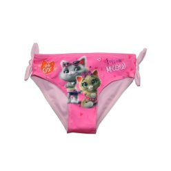 Babybadpak voor kleine meisjes - 44 Poesje - lichtroze - 92