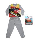Lange dunne katoenen kinderpyjama - Cars - Drag strip masters print - Jersey - grijs - 122