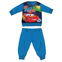   Disney Cars winter dikke baby pyjama - katoenen flanellen pyjama - lichtblauw - 86
