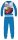 Disney Cars fleece pyjama - dikke winterse kinderpyjama - lichtblauw - 98