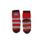 Antislip kinder sokken - Cars - pluche - rood-grijs - 23-26