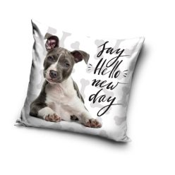 Honden kussensloop 40x40 cm - wit