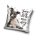 Honden kussensloop 40x40 cm - wit