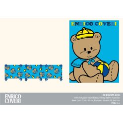   Enrico Coveri babybedset - 2-delige babybedset - blauw - 120 x 150 cm