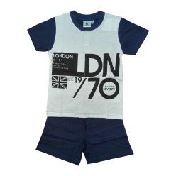   Korte mouw katoenen kinderpyjama - Evidence - donkerblauw - 104