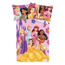   Disney Princesses kinder dekbedovertrek set 100% katoen - 100*135cm + 40x60cm