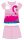 Flamingo zomerpyjama met korte mouwen voor kinderen - katoenen jersey pyjama - lichtroze - 110