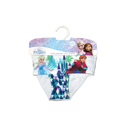 Disney Frozen tweedelige badpak voor meisjes - ruitjesprint - wit - 98