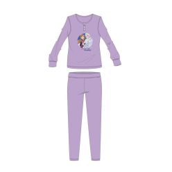   Disney Frozen winterkatoenen kinderpyjama - interlock pyjama - lichtpaars - 110