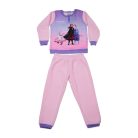 Winterse fleece kinderpyjama - Frozen - lichtroze - 98