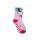 Antislip kinderbeenwarmers - Frozen - volledig pluche - hartjes patroon - lichtroze - 27-30