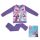Winterse katoenen kinderpyjama - Frozen - paars - 104