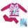 Winterse katoenen kinderpyjama - Frozen - roze - 122