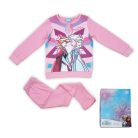 Winterse katoenen kinderpyjama - Frozen - lichtroze - 116