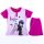 Korte mouw katoenen kinderpyjama - Ladybug en Cat Noir avonturen - Ladybug - roze - 110