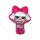 Omkeerbare LOL Surprise Doll speelkussen voor meisjes - twee-in-één kussen - roze-lichtblauw