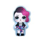 Omkeerbare LOL Surprise Doll speelkussen voor meisjes - twee-in-één kussen - roze-lichtblauw
