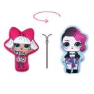 Omkeerbare LOL Surprise Doll speelkussen voor meisjes - twee-in-één kussen - roze-lichtblauw